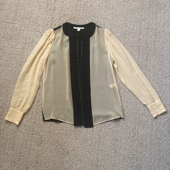 Diane Von Furstenberg Tops - Diane Von Furstenberg  Silk Blouse